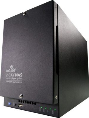 218 NAS 12TB 6TBX2 NAS HDD FIREPROOF WATERPROOF 2YR DRS