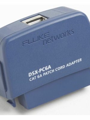 SINGLE DSX CAT 6A ADAPTERS W/ SHIELDED CAT 6A PATCH CORD JACKS