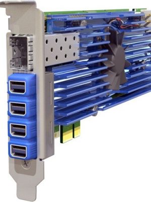 DXH4M QUAD-HEAD PCOIP HOST CARD HALF H HALF L -SFP REQUIRED