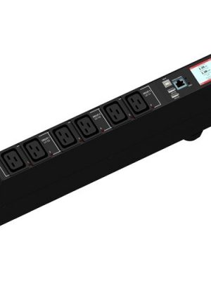 SWTCHD PDU 208V 30A 24A/PH RATE NEMA L21-30P 1U HORIZONTAL 6XC19 3M