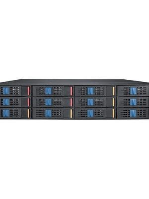 2U STORAGE CHASSIS FOR ATX/EATX SERVER 12 HOT-SWAP DRIVE 800W RPS