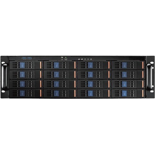 3U STORAGE CHASSIS FOR ATX MICRO ATX SVR SATA 6GB/S BACKPLA