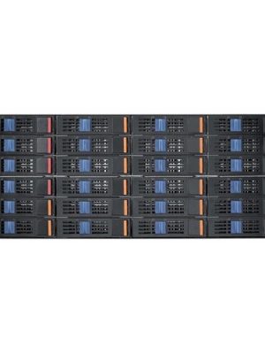 4U STORAGE CHASSIS FOR ATX/EATX SERVER 24 HOT-SWAP DRIVE BAYS 800W