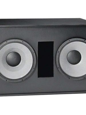 4OHM DUAL 18IN BASS REFLEX SUBWOOFER SYSTEM WITH GRILLE