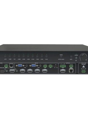 9X1 HDBASET 4K SCALER SWITCHER 1 DISPLAYPRT 5 HDMI 2 VGA 1 HDBASET