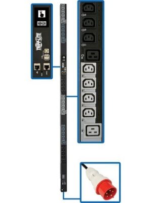 3-PHASE PDU SWITCHED 11.5KW 220/230/240V 24 C13 6 C19 16/20A