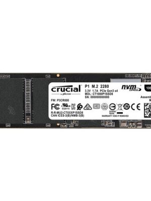 CRUCIAL 1TB P1 M.2 2280 3D-NAND PCIE NVME SSD