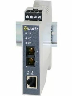 SRS-1110-FSC2 MEDIA CONVERTER 10/100/1000BASE-T DUAL SC 2K HZLC