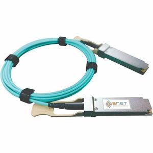 ENet 2M 100GBASE-AOC QSFP28 ACTIVE OPTICAL CABLE CISCO COMPATIBLE QSFP-100G-AOC2M-ENC