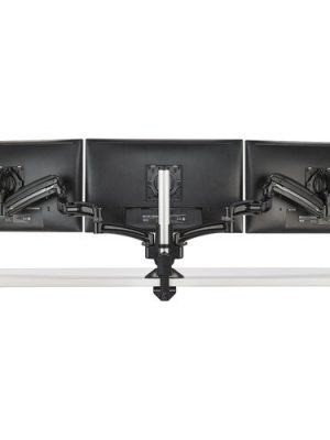 KX CLMN DESK MNT TRI 3L ARMS BLK MONITOR MOUNTS