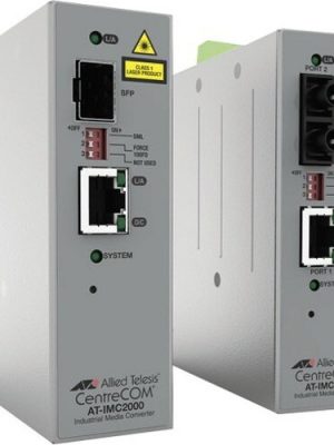 TAA 10/100/1000T POE+ TO 1000SX SC IND TEMP GIGABIT MEDIA CONVERTER