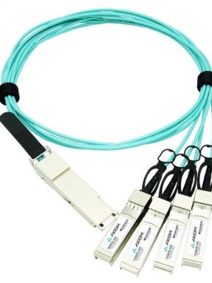 40GBASE-AOC QSFP+ TO 4 SFP+ ACTIVE OPTICAL BREAKOUT CABLE