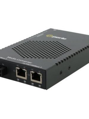 S-1110DHP-SC10-XT MEDIA CONVRTR 10/100/1000 DUAL SC 10 KM HI-POE