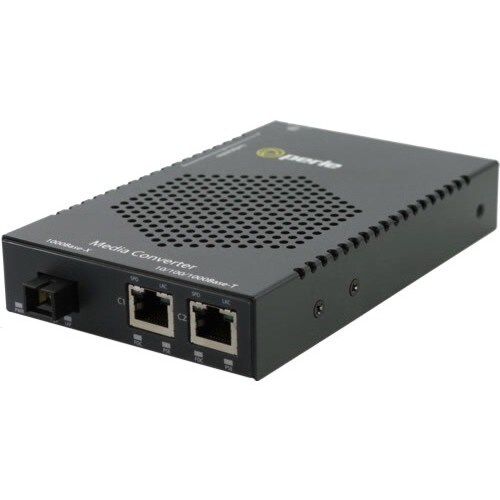 S-1110DHP-SC40 MEDIA CONVERTER 10/100/1000 DUAL SC 40 KM HI-POE