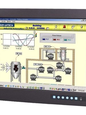 9U 19IN SXGA IND MONITOR W/ RESISTIVE TOUCHSCREEN