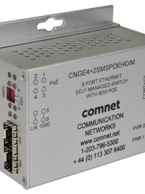 6PORT INTELLIGENT SELF-MANAGED ETHERNET SWITCH