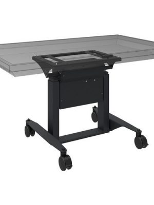 E-BOX MOTORIZED MOBILE CART WITH 90-DGREE TILT  WHEELS FAST TRA