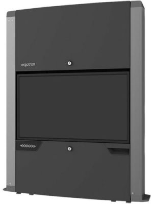 CAREFIT 24IN SIT STAND ENCL MATTE BLACK