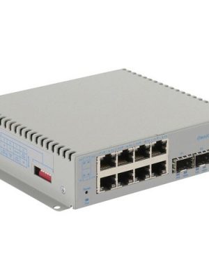 OMNICONVERTER G/M 2X SFP 8X 10/100/1000T 2X 1000X SFP DC