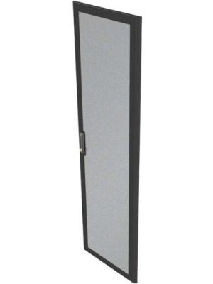 48U X 700W SINGLE PERFORATED DOOR RAL 7021