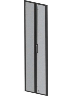 48U X 700W SPLIT PERFORATED DOORS RAL 7021