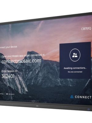 75IN UHD COLLABORATIVE DISP W INTEGRATED 10PT IR TOUCH
