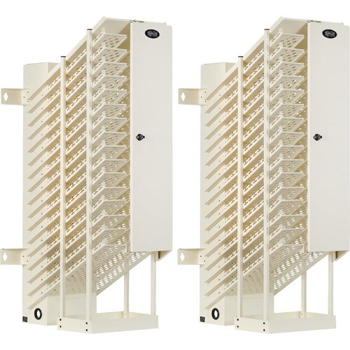 WHITE 16-DEVICE AC CHARGING STATION TOWER CHROMEBOOK OPEN FRAME