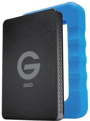 WD G-DRIVE EV RAW 500 GB PORTABLE RUGGED SOLID STATE DRIVE