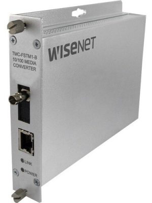 100M MEDIA CONVERTER A SC CONN MULTI-MODE 1 FIBER POE+