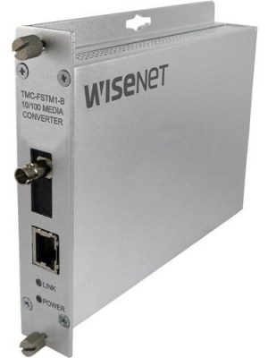 100M MEDIA CONVERTER A SC CONN SINGLE-MODE 1 FIBER POE+