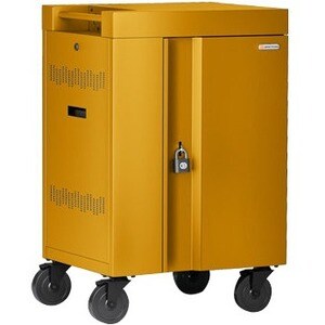 24-UNIT CUBE CART MINI FOR DEVICES UP TO 45W MUSTARD