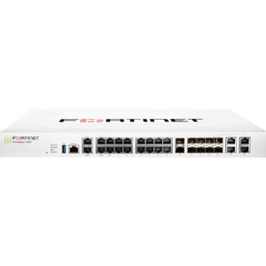 Fortinet 22XGE RJ45 PORTS 4SFP PORTS 2X 10G SFP+ FORTILINKS DUAL PWR SUP FG-100F-LENC
