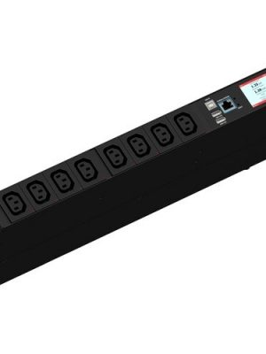 1PH 30A 208V 8XC13 1U OUTLET METERED/SWITCHED NEMA L6-30P