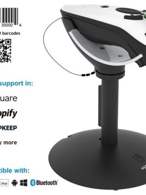 DURASCAN D760 PROFESSIONAL BARCODE READER WHITE  CHARGING STAN