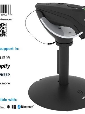 DURASCAN D760 PROFESSIONAL BARCODE READER BLACK  CHARGING STAN