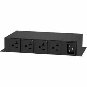 1PH 120V4OULETS  NEMA 5-20R INPUT NEMA 5-15P 1U