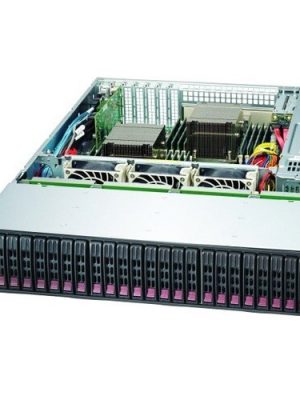 BLACK 2U SC216B LP SAS3 NVME CH ASSIS W/ REDUNDANT 1200W