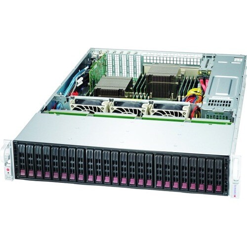 BLACK 2U SC216B LP SAS3 NVME CH ASSIS W/ REDUNDANT 1200W