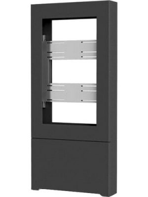 50IN PORTRAIT FLOOR KIOSK BLACK