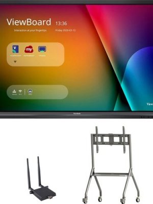 VIEWBOARD IFP7550-E4 BUNDLE INCL VB IFP7550 4K INTERACTIVE DISP