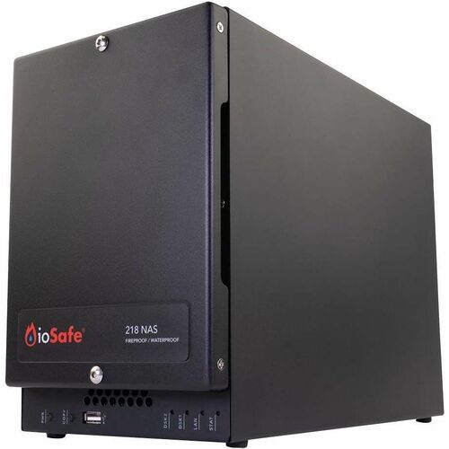 Iosafe 218 NAS 8TB 4TBX2 NAS HDD FIREPROOF WATERPROOF 5YR DRS 218-8TB5YR