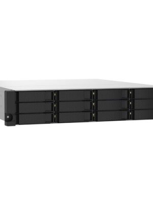 QNAP 2U 12-BAY ARM-BASED 2.5G 10G NAS QUAD CORE 1.7GHZ 4GB DDR3