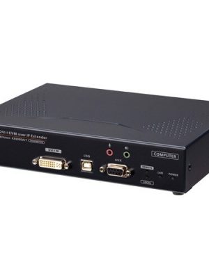 USB SINGLE LINK DVI-I SINGLE DISPLAY KVM OVER IP TRANSMITTER