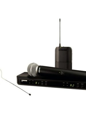 SHURE BLX1288/MX153-J11 COMBO WIRELESS SYSTEM WITH MX153  SM58