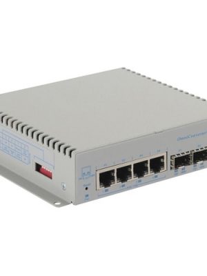 OMNICONVERTER 10GPOE+/M DC ET 2X1G/10G SFP+ TO 4X 10/100/1000T