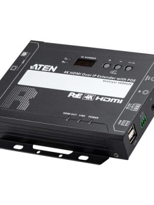 4K HDMI OVER POE IP EXTENDER RECEIVER