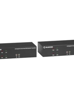 4K DP DH FIBER KVM EXT DUAL-HEAD DISPLAYPORT USB 2.0