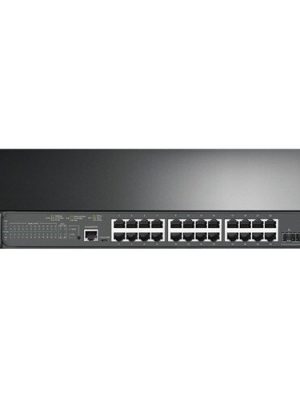 JETSTEAM 24-PORT GBT AND 4-PORT 10GE SFP+ L2+ MNG SW W/24-PORT POE+