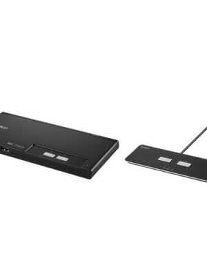 2-PORT DUAL HEAD DP MODULAR SECURE KVM SWITCH PP4.0 W/REMOTE