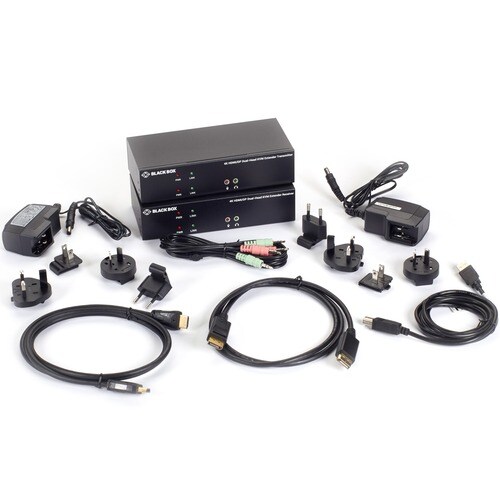 KVM EXT FIBER DH HDMI/DP DUAL-HEAD HDMI/DISPLAYPORT